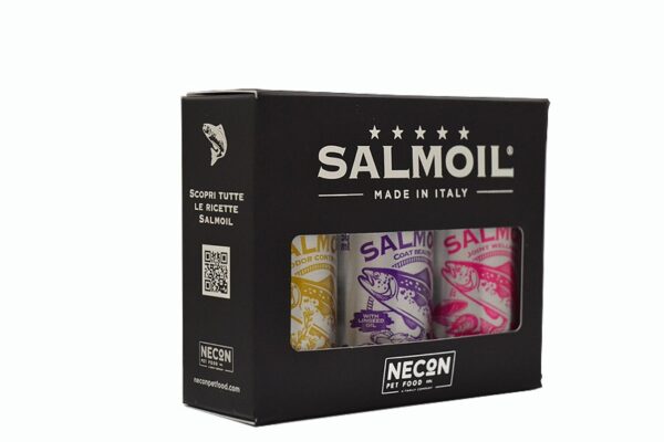 Salmoil 3 vnt. x 50 ml, jūsų pasirinkimas; juodoje dėžėje